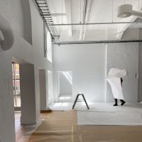 Rörstrand Museum Signage. Sizes, places. WIP snap. Spring 2021.
